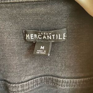 J Crew Black Jean Jacket